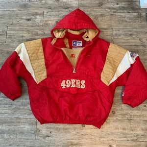 San Francisco 49ers Starter Jacket XL